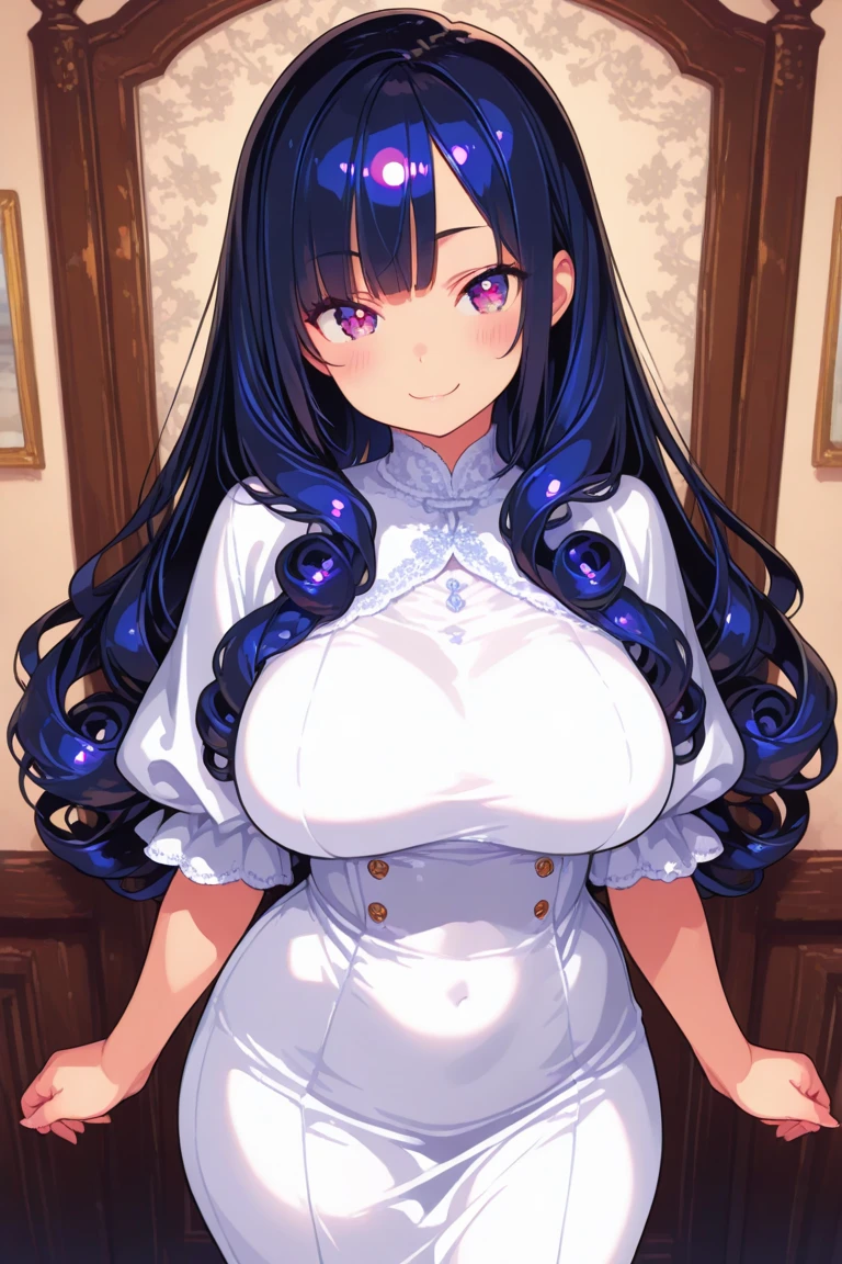 A girl with big ,Alice漫游仙境,fairy tales,((Alice)),Show the chest,