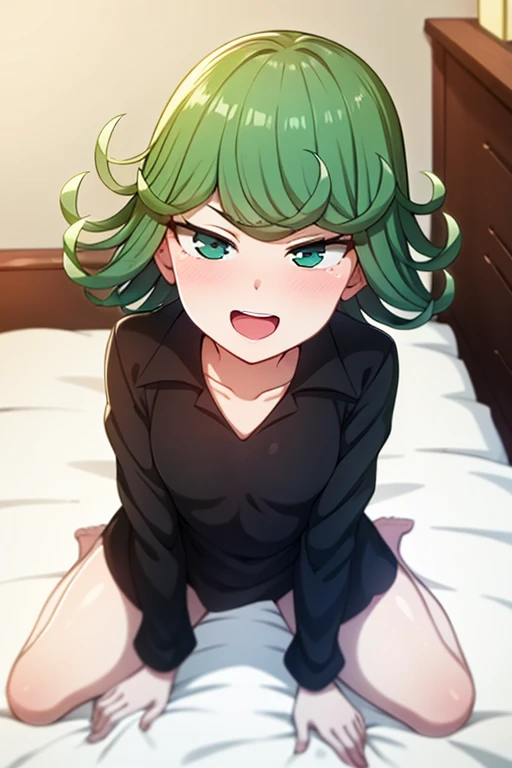 ((highest quality)), ((masterpiece)), (be familiar with), Perfect Face, indoor, Bedroom, Watching the audience,
One woman, Tatsumaki,
Open Mouth, Ecstatic expression, blush, smile,
Small breasts, Flat Chest, Young Girl, , , Girl,
Short Hair, short hair,
Fully nude, Nipples exposed, Sex with a man with a big dick, 膣内ejaculation, Semen is taken, Insert a into your, Sex in missionary position, , Leg spread,