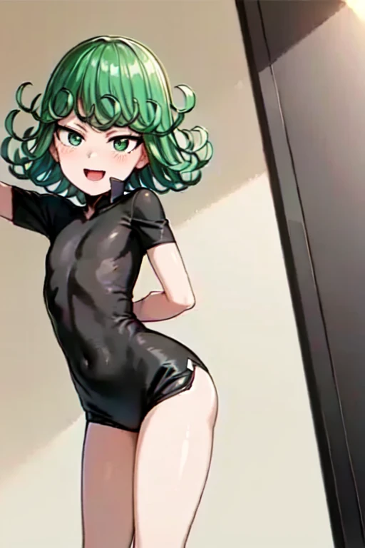((Highest quality)), ((masterpiece)), (be familiar with), Perfect Face, indoor, Bedroom, Watching the audience,
One woman, Tatsumaki,
Open Mouth, Ecstatic expression, blush, smile,
Small breasts, Flat Chest, Young Girl, , , Girl,
Short Hair, short hair,
Fully nude, Nipples exposed, Sex with a man with a big dick, 膣内ejaculation, Semen is taken, Insert a into your, Sex in missionary position, , Leg spread,