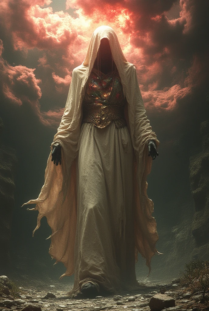 fg, answer with light-brown red black and bronze color palette