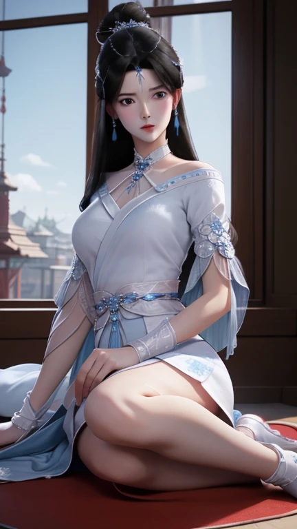 ((Biologically correct number of limbs))、(( Full body image(Including the face)))、4K、masterpiece、((Focus on the face))、((Symmetrical facial features))、The eyes are described in detail、Beautiful woman、Outstanding style、Beautiful arms、Beautiful legs、beautiful hands、(slim)、Facial details、Small earrings、necklace、(white shiny、Shiny dress、barefoot、radiant skin)、(Beautiful legsのアップ)、Sweat,Starry Sky,Starry Sky背景,Deep View,above water