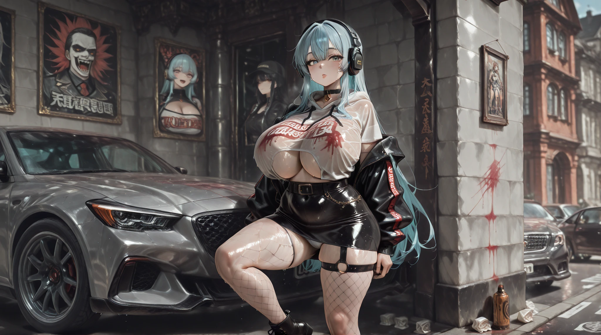 Iwhole Body, (NSTDA.:1.2), (10, beste-Qualit, master-piece: 1.4), ultra-high resolution, (Realistic, photorealistic portrait: 1.48), 20 years old girl , ( Micro Beetle View - Bikini Pass:1.11),Cow's milk bikini print, Famous Japanese celebrities, gigantic breasts, Blue Eyes, Head Tilted, cowboy shot, View from the front, looking at the audience, expressionless, Beautiful Sea Zeiss f 150mm/ 2.8 Hasselblad, Whole body, foot , Ultra-Wide Angle