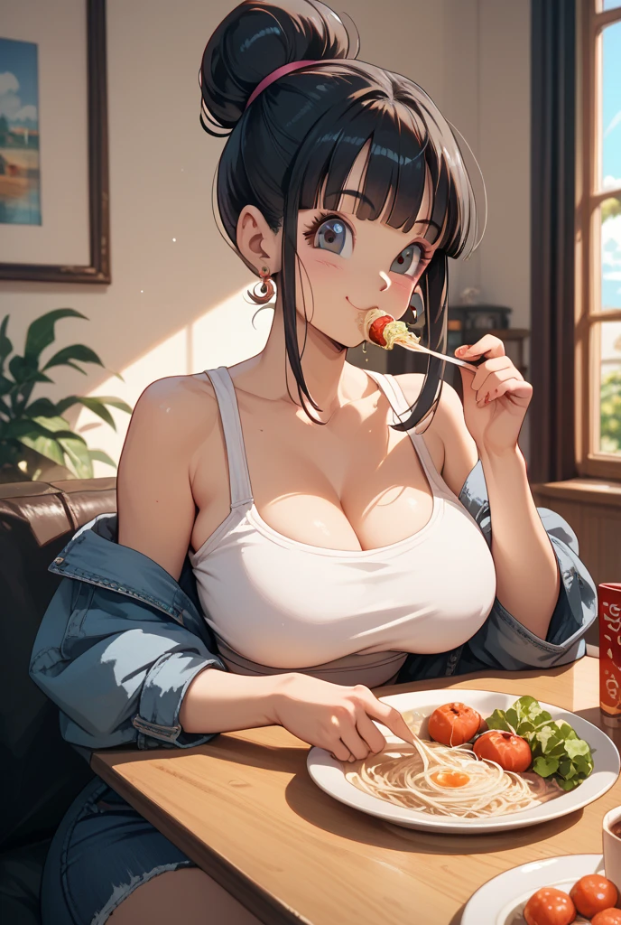 (((A woman is carrying a lot of grilled meat on her body as a plate.)))、(((lying on one's back)))、1 Japanese girl、The whole body is shown、(((Completely naked))),(white skin),(highest quality), very delicate and beautiful, very detailed, 8k wallpaper, wonderful, finely, very detailedCGの統一性, High resolution, soft light, beautiful detailed 15 year old, very detailed目と顔, beautifully detailed nose, finely beautiful eyes,short hair,cinematic lighting,perfect anatomy,very big breasts、heavy chest,(J cup),slender body、barbecue、camp site、smile、(hair is dirty, asymmetrical bangs, light brown hair),(((the whole body is wet with water)))、(((expose both nipples)))、(((expose big breasts)))、(((lying on one's back)))、(((A woman is carrying a lot of grilled meat on her body as a plate.)))、