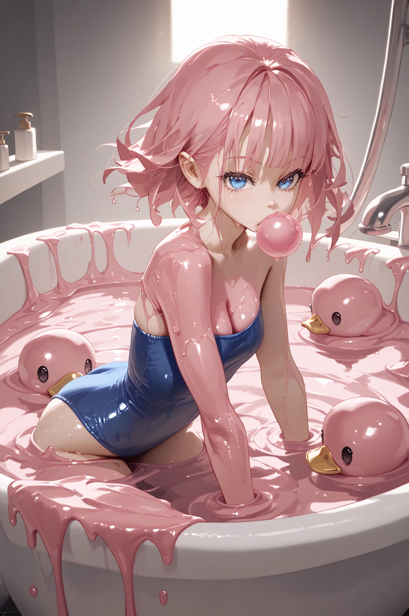 score_9, score_8_up, score_8, 1girl, skinny young small thin girl, anorexic, sexy, wet, seductive, small breasts, naked, legs spread, ahegao, crying, full body, giant monster bite wounds on body, bleeding, bite mark, giant monster, gangbang, bukkake,