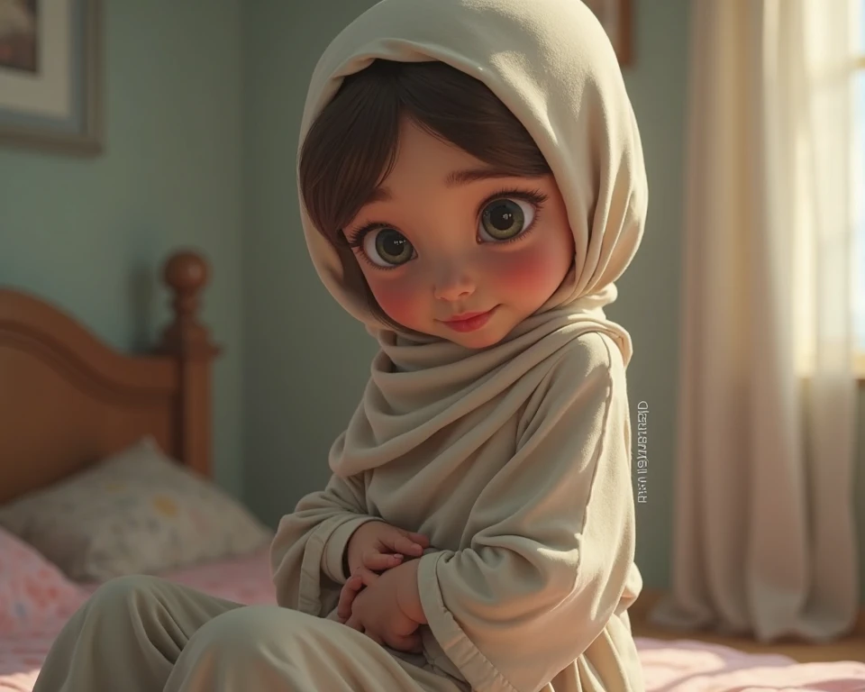 ((Hijab)), Tiny (Wearing Lingerie), (((HIJAB MALAY GIRL))), masutepiece, High quality, UHD 32K, Realistic face, Realistic skin feeling , A Malay Lady, 8 years old, , Very cute and baby-like face, (((FLAT CHEST))), (MATRIX WORLD), ((look In front at the camera and SADNESS)), ((())), (((CUTE GIRL))), ((Fluorescence)), ((CHUBBY)), (undress), at toilet, Lolican. Grey and white flower
