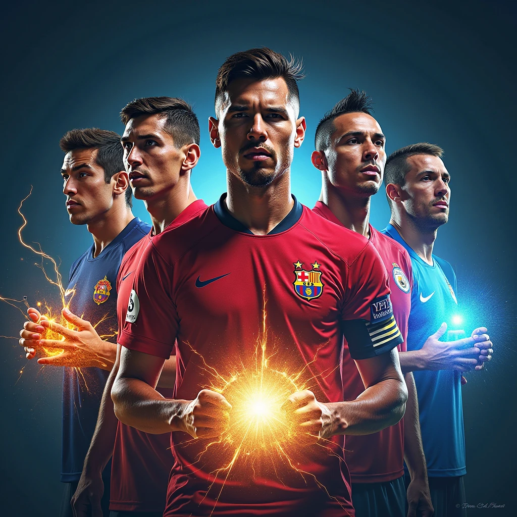 Flash superhero playing soccer football