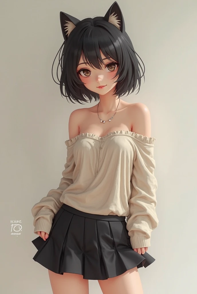 Cool woman,sharp,Hairstyle: short hair,The forehead is visible,front,Married women,Mother,front向いている,front図,Shortcuts,short hair,Berry Short,Small breasts
