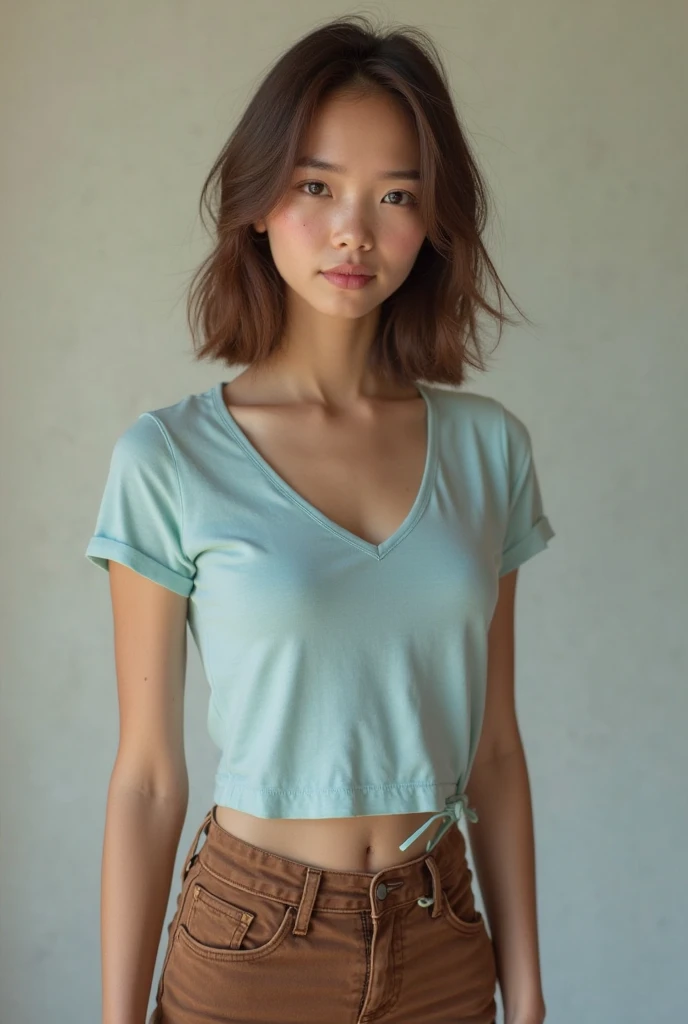 Girl 20 years old, eye green