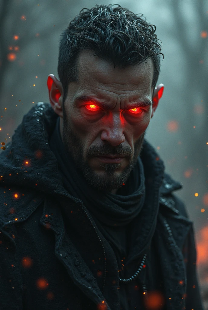 cinematic lighting, dark cyberpunk alley at night, (CyberMarble-450:0.9) cinematic extreme (PhotoHelper:0.8) face close-up (portrait:1.7) still of a smug annoyed dirty used intricate (CutAway-500:0.7) (cyberpunk:1.2) futuristic humanoid combat cyborg with evil glowing eyes with chrome skin and intricate (ActionHelper:0.9) dark plating designed by (Zdzislaw Beksinski:1.8) looking straight at you, (fire particles:1.4), reflections, (power auras:1.2), (substance 3d painter:1), cinematic, high detail, 8k, smooth gradients, high contrast, depth of field, aperture f2.8, (vray-2:1.4)dark and gritty, 2095 caribbean manga florist ice field, dynamic pose, taupe lights, realistic, glow, detailed textures, high quality, high resolution, high precision, realism, color correction, proper lighting settings, harmonious composition, behance work