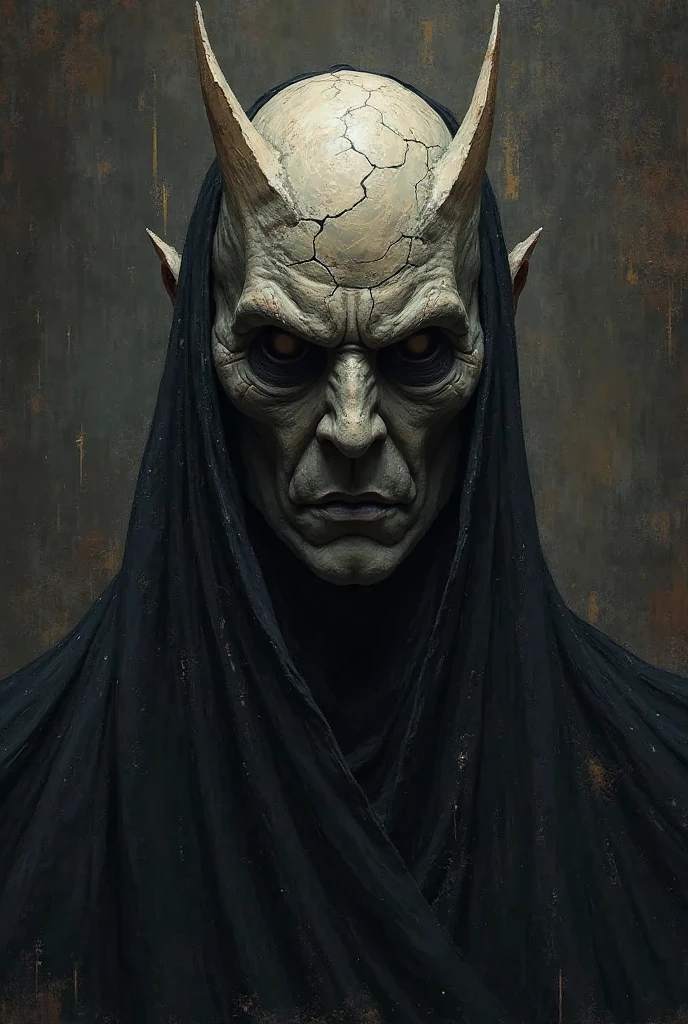 Diablo 4 wallpaper, (dark background:1.7), comic style, muted colors, soothing tones, illustration, low saturation, portrait, epic realistic
