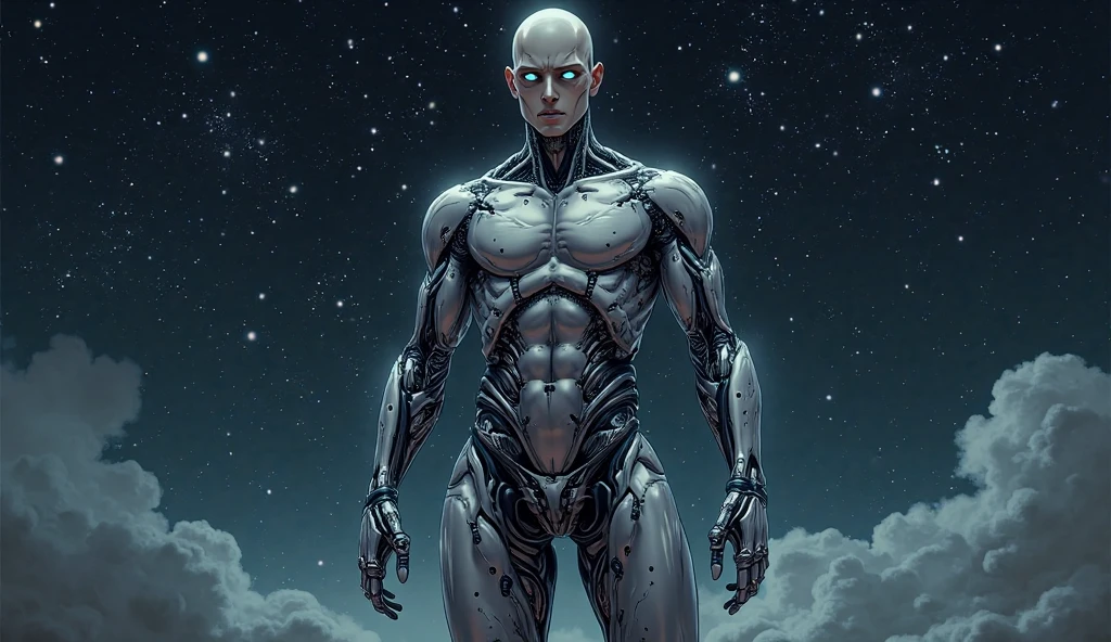 (The art of leading technology,1.4),Ahead of the curve,(Electronic systems: overhead humanoid robots,Naked muscular masculinity:1.2),(tmasterpiece,best qualityer,Official fine art, Aesthetics:1.2),(Hyper-detailing),((see-through thong:1.2))((Biopunk,Cyborg man:1.1))((various old tvs in the background:1.1))finely detailled,Most Best Illustration,hand-drawn high quality,(scybernetic,hight contrast),(Have a detailed brain that you can see:1.3),(Artistically),Line drawing,(Complex lines),Clear lines,s fractal art,Brush strokes,ukiyo-style,(nakeness,Muscular macho,full-body portraits,see-through thong,Extreme closeup:1.1),(Muscular macho,Skin tone transparent tweezers:1.1)(,With a delicate heart that can be seen:1.1),The perfect facial features of a supermodel,whole body show(muscles cable wires:1.2),Large scene composition,Perfect pectorals and abs,Mysterious night,Extremely provocative and sexy(Add details),(detailedbackground:1.2),(|cyber punk perssonage,core,),A high resolution,extremy detailed((Realistic skin,Ultra-artistic,I only wore a pair of transparent thongs with a skin tone,The internal structure is faintly visible:1.2))((whole body display,Extreme detail:1.2))(Canon M50|100mm|sharp fokus |Gently|ultra-realistic realism |The is very detailed|intricately details |blood vessel :1.2)