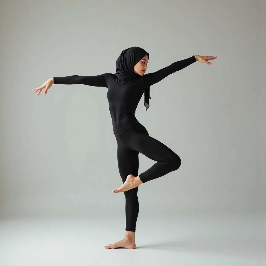 The beautiful and thinest chinese adult woman with glasses light purple and purple leopard print lycra elasticity turtleneck unitard catsuit.She always wear hijab-like zentai costume hood made of lycra elasticity.She performs contortion when she is my contortionist.