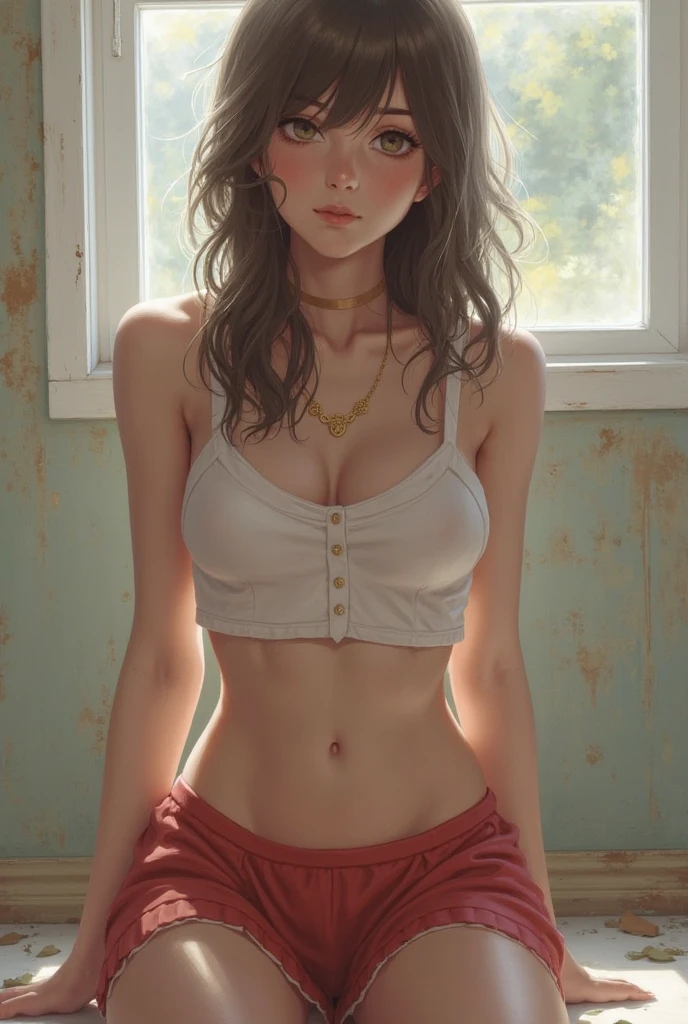 High-quality images of couples: blond man (Tall、Statue-like、Handsome and、Brave young man、Blue eyes、Curly golden hair、Wearing a grey antique military uniform) A woman with black hair (long straight black hair、Long Bangs、Blackberry eyes、A beautiful young femme fatale、naked、PRİNCESS、Hugging。They are in love with each other。Created by Boris Vallejo「Ideal Anatomy」The sketch of、It is characterized by being very detailed.。masterpiece、Detailed study of the face、Beautiful Face、Features of Beautiful Face、Perfect Image、Realistic shots、Detailed study of the face、Full body image、8k、Detailed Images、Highly detailed illustration、A true masterpiece of the highest quality、Careful drawing。Bare Skin、Gown and naked watercolor、

Gothic、Romance Black Panties、

Large drops of sweat、Dripping Sweat、A look of ecstasy as she spreads her legs wide、Fierce love
