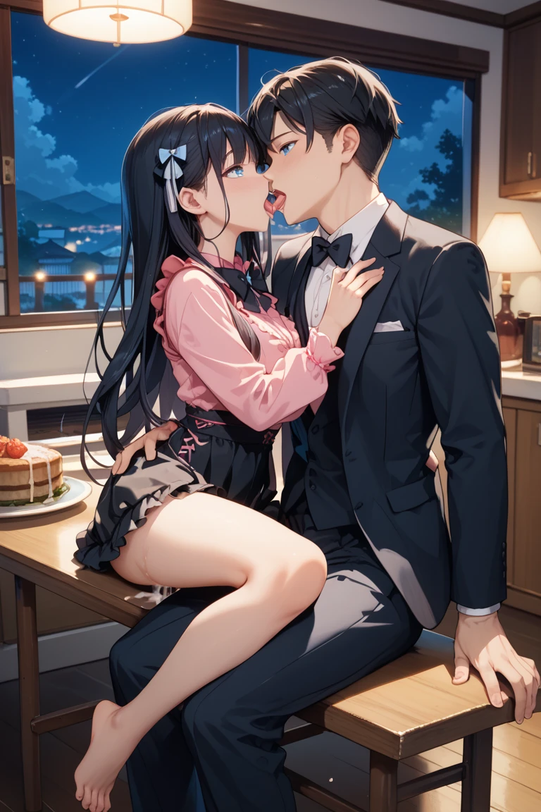 ((Vulgarity:1.87)),Shizuku Yaegashi,Seeding uncle and NTR mature woman sex,[NSFW Support]，Cleavage，See-through,uniform,ponytail,Remove underwear,((Big Breasts)),((bigきなお尻)),Ahegao,cry,Drooling,Excessive sweating,Flushing of the skin、((Sex with an orc and ejaculation:1.3)),((Cum on face and chest:1.3)),((Have sex with a lot of guys:1.3)),((Anal Pearls(big):1.4)),((Prostitute:1.5)),((Fellatio Service:1.3)),Perfect lighting,Perfect body,randomな表情,リザードマンにrapeされる,Dynamic pose,((rape:1.3)),((Cum deep down my throat:1.3)),((Exposed breasts:0.7)),((Anal sex with a lizardman:0.8)),((A man touches my breasts:0.7)),((Serving with breasts:1.3)),Kiss of submission,Woman Drowning in Pleasure,Shoot the aphrodisiac,((Semen in the hair)),Sex service on a crowded train,random
