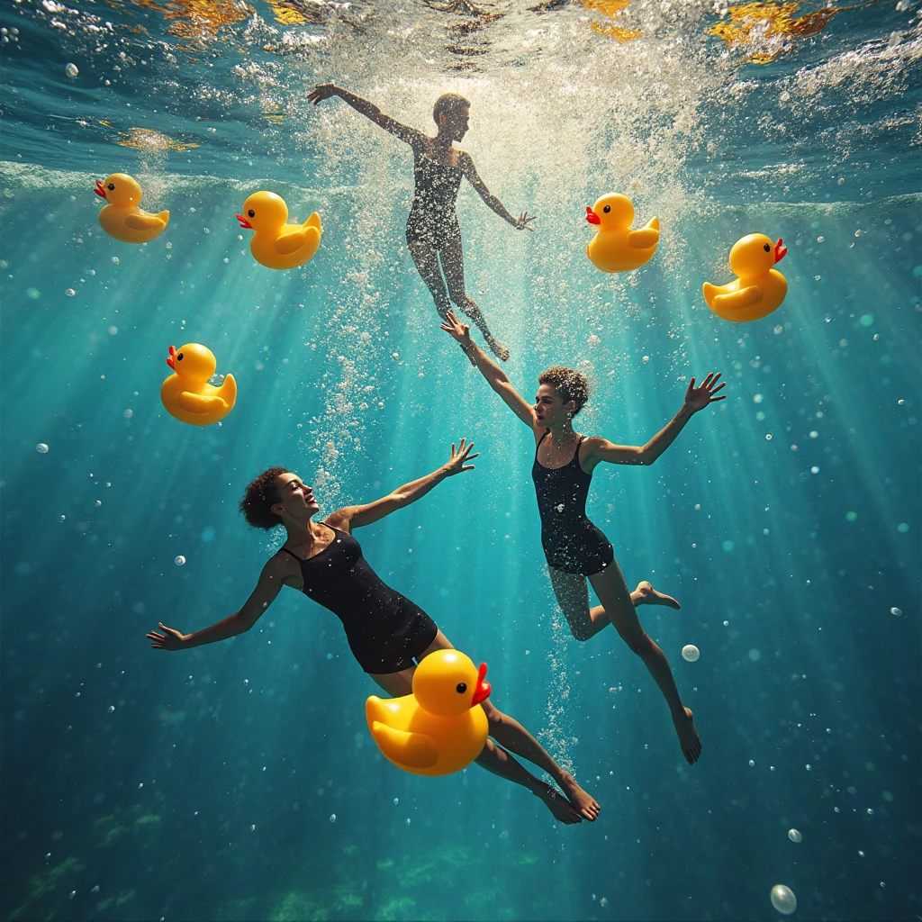 best quality,realistic,ultra-detailed,(highres,masterpiece:1.2),vivid colors,girls playing in the pool,detailed facial expressions,happy and joyful atmosphere,clear turquoise water,sparkling in the sunlight,refreshing splashes of water,beautiful summer day,gentle breeze rustling the leaves,flowing pool water creating a soothing ambience,carefree laughter and chatter,relaxing poolside chairs and umbrellas,palm trees swaying in the background,floral print swimsuits,stylish sunglasses and sun hats,delicious poolside snacks and drinks,refreshing pool toys and floats,crystal clear reflection of the girls in the water,splashes of water droplets in mid-air,floating pool toys and rubber duckies,giggling and playful interactions between the girls,happiness shining in their eyes,friendship and togetherness,upstairs bedroom window overlooking the scene,sunlight casting soft shadows on the pool,delightful summer vibes,friends enjoying their leisure time,memorable moments captured in the painting