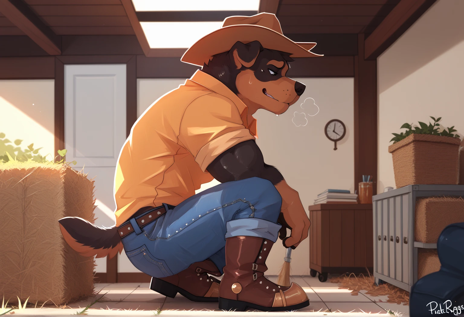 baloo, male, solo, bear, chubby, forest, paws, claws, by personalami, by honovy, black body, rear view, clothed, yellow topwear, jacket, headgear, hat, bottomwear, pants,
BREAK,
by bruteandbrawn, by personalami, by kenket, (intricate, high detail, film photography, soft focus, RAW candid cinema,
photorealism, realistic, photorealistic, analog style, subsurface scattering,
masterpiece, best quality, ultra realistic, 8k)