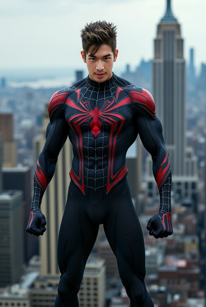 Stand Spyderman without mask