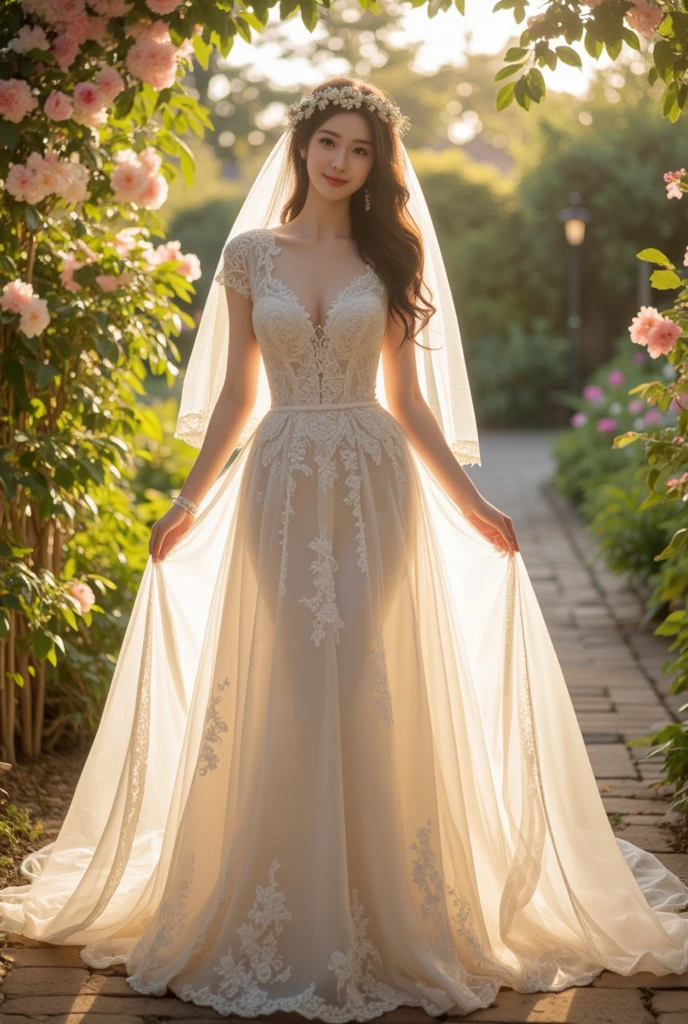 Gal Gadot wedding dress