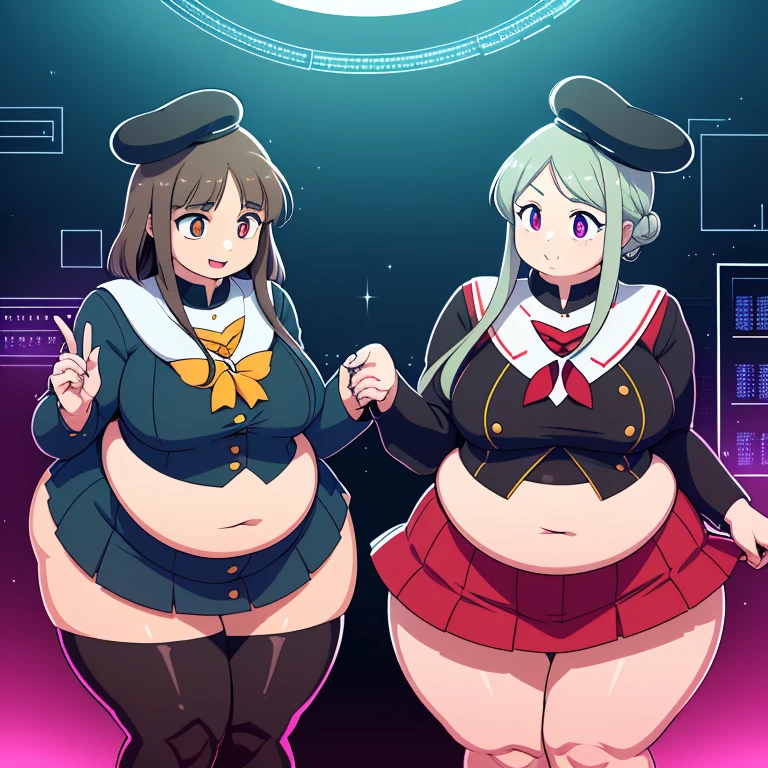 (masterpiece, best quality, highly detailed), 1girls, big belly, huge belly, art by kipteitei, round belly, chubby, curvy, belly grab, enormous belly, fat belly, thicc, bigger belly, really big belly, jiggly belly, (pregnant), ((very tired, exhausted)), gym clothes, thighhighs, sweaty feets, glasses, ((full body))