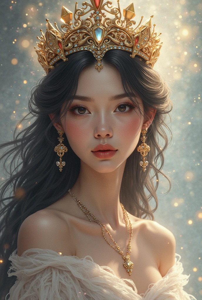 Dreamscape glamour style, famous artwork by Naoto Hattori detailed expressive eyes, (dramatic scene:1.3), (fractal art:0.8),
wearing dress, biting lip, biting the lower lip with a flirtatious expression, conveying playfulness and allure, looking Confident, Eyes that meet the viewer directly, a slight smile, and a relaxed posture.
<lora:great_lighting:3> <lora:add-detail-xl:2> . Surreal, ethereal, dreamy, mysterious, fantasy, highly detailedï¼ <lora:chinaDollLikeness_v10:1>ï¼chinaDollLikenessï¼ Asian girlï¼ <lora:anxiang:1>ï¼anxiang