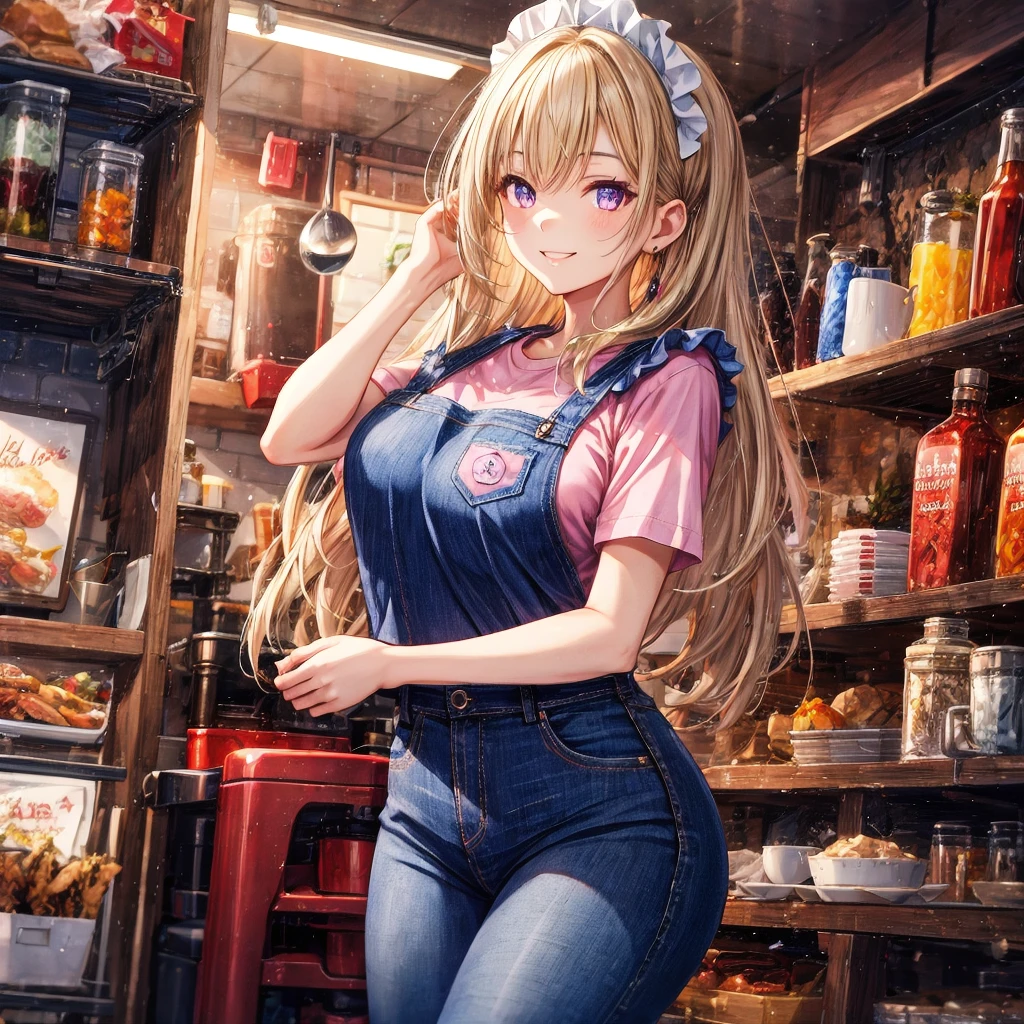 (from above:1.2),18 year old beautiful girl,Purplish blue eyes that dreamers desire,(Blonde hair) , small stature, (masutepiece:1.2, Best Quality),(finely detailed beautiful eye: 1.2),(beautifull detailed face),(perky chest:1.1),(pointed chest:1.2),(cakes magazine cover:1.5),(Best Illumination, extremely delicate and beautiful),sexy pose,make a cocktail , in a bar counter,Ultra Contrast,Braid a little around the ears, White long dress, (very detailed),(Raw photo, highest quality),(realistic, Photoreal:1.3), high detail, very detailed complex 3D rendering of face, (very detailed skin:1.2), dynamic angle, fire glow effect, professional lighting, side light, cinematic light, a super high resolution, 8K , best shadow, particles of light, Fine skin texture, detailed face, intricate details, Super detailed, shine, Please reconsider, full body,, beautiful face, shiny skin, thin, nice companion, delicate body, thin legs, naked apron, ((crawl on all fours:0.4)), beautiful back, butt,little turn around, A picture from a little behind, bend the body, the skirt is floating in the wind, Dark purple panties, thin Pubic hair ,(with sparkling eyes and a contagious smile), open mouth, highest quality, high resolution, Real World, Natural light, perfect Natural Light, ((the tip is protruding, areolas protruding,The shape of the pubic area is clearly visible:1.2)),Sweating,Wet,Wet crotch,Wet thighs,Realistic, (cute, perfect clothes, skimpy clothes, cute: 1.3) ,narrow waist,looking at viewer,