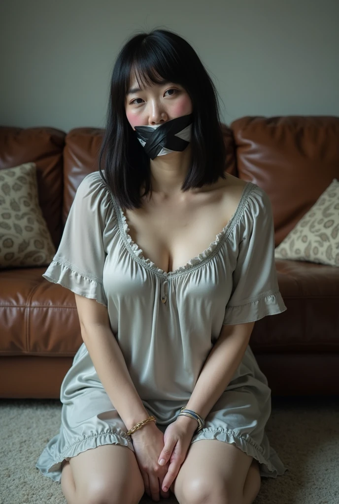 ((((Perfect anatomy, super delicate skin)))), 1 girl, Japanese, high school girl, shiny skin, big breasts:0.5, looking away, looking up, watching the scenery, from below, beautiful hair, pretty face, beautiful delicate eyes, (long hair:1.4, side ponytail:1.7), blue eyes, beautiful collarbone, beautiful body, beautiful breasts, beautiful thighs, beautiful legs, baby face, , , mole under the eye, ((((Long sleeves)), navy sailor suit, navy blue pleated skirt, navy sailor collar, red scarf, coat, high thighs, short boots), school bag), attractive thighs, high thighs, ((Collar)), (((Endless rope bondage, (brown rope), Shiri, (Shiri over clothes), lift and tie the skirt))), ((Hands behind the back:1.6), breasts:1.5, weapons:1.5, legs:1.5, crotch:1.2), wet crotch:1.5, leaking:.1.5, pee pool under buttocks)), ((Ahegao, shame, drooling, mouth wide open)), sitting, variza, open legs, bending forward, (beautiful scenery), winter, midnight, Hokkaido, Sapporo, park smell, lamp post, Christmas, Christmas tree, lighting, TV tower, snow, snowfall:1.5, cold weather, frost, (8k, top quality, masterpiece:1.2, extremely detailed), (realistic), beautiful illustration, lighting, ballgag ,bondage (Shibari,hands tied behind back:1.5), (Shibari:1.21),Tied up(((Drooling)))(((The shirt is wet))(((Wet body)))(((On the street, many people look)))((((black sock)))
