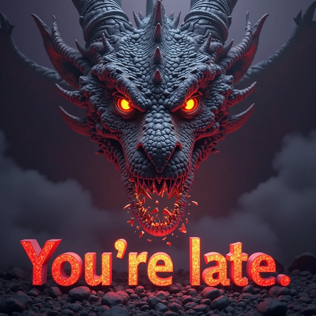 Logo of a creature eating a CPU