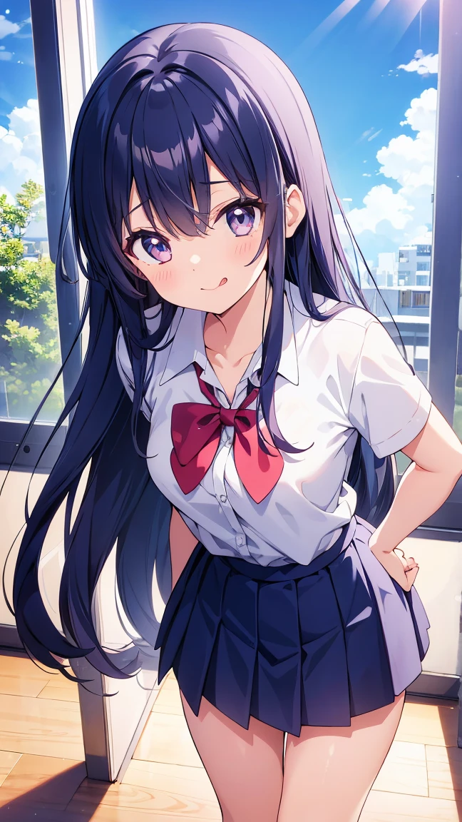 白いブラトップとパンティーを着たwomanのアニメWind画像, Enchanting anime girl, maAlso kitagawa fanart, makoto shinka, Also,  , anime Highest girl, Sexy pose, Smooth anime CG art, Asuka suit worn under clothes!, Kschaert Krentz Key Art Feminine, Ayaka Genshin Impact, Zerochan Art, White panties,Camel Toe,whole body,White Pantyhose,squinting,Panty shot,å©•ä¸,One girl,star earAlsogs,一人in,Black Hair,Braiding,Medium Hair,bangs,bright瞳,茶colorの目,Hair between the eyes,White Eyes, 1akebi komichi, elegant tiara
metal collar,Neck ribbon,White shirt,Black Ribbon,Center frill,corset dress,Blue clothes,Long sleeve,Frilled Skirt,Medium chest,collarbone,笑face, blush,
Mary Jane,Outdoor,Grass,Wind,Wind lift,Fallen leaves,, Amazing visuals, High resolution,masterpiece,Highest quality,, 18-year-old,若いwoman,beautiful指,beautiful長い脚,beautiful体,beautiful鼻,beautifulキャラクターデザイン, Perfect Eyes, perfect face,Expressive eyes, white Sailoruniform
official art,Very detailed CG ユニティ 8k 壁紙, Perfect lighting,colorful, bright_front_face_Lighting,Glowing Skin, 
(masterpiece:1.0),(Highest_quality:1.0), 超High resolution,4K,Very detailed, (一人のwoman)、(​masterpiece)、(Highest qualtiy)、(Ultra-detailed)、(High saturation)、(CG Illustrinion)、((Full Angle))、woman, 18-year-old、Delicine beautiful face、(red blush)、(Wavy long hair、Dark Black Hair)、(Disheveled Hair)、((Shoulder top))、See-through clothing:1.3、((Black Stockings))、(Pink lace panties)、(Dark blue pleined skirt)、(teinedium sized breasts,、((looked back))、(床に座るwoman)、The Highest lighting、Simple Background Photos, 8k, High resolution, High resolution, Absurd:1.2, 400 for Kodak Port, Film Grain, Blurred Background, Bokeh:1.2, Lens flare, (Vibrant_color:1.2), (beautiful_face:1.5),(narrow_Waist), ,Browsing Caution, masterpiece, Highest quality, Kurokawa_Akane, Closed_mouth, collarbone, School_uniform, Looking_in_Audience, neckerchief, Outdoor, Sailor_collar, School_uniform, Seraphim, 笑face, 一人in, upper,  (Perfect hands, Perfect Anatomy),