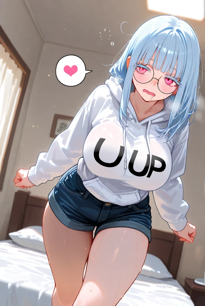 Kaguyalna, One person, alone, Virtual YouTuber, Kaguya Luna,  Twin tails, Open your mouth, sash, heart, Bright Eyes, Knee socks, white backgrounis, hair ornaments, smile, Cleavage, White Eyes, simple backgrounis, blue eyes, View your viewers, No sleeve, large 胸, Clothing cutouts, Cleavage cutout, blush, :is, teeth, isress, black isress, Hair Clip, Grey Hair, No sleeve isress, bangs, reis Knee socks, Gray Hair, short hair, x hair ornaments, wrist ribbon, ribbon, blunt bangs、Leg spread、Open your legs、Pussy、Thick white love juice、Drip a large amount of love juice、orgasm、Background Nature、Intense masturbation、Intense masturbation、blush、Open your mouth and scream、Sweat、Pleasure、Squat with your legs apart、Spread your legs、orgasm、Pee、incontinence、Pussyに指を入れる、sexual behavior、Sex、Big Breasts、From below、Lace panties