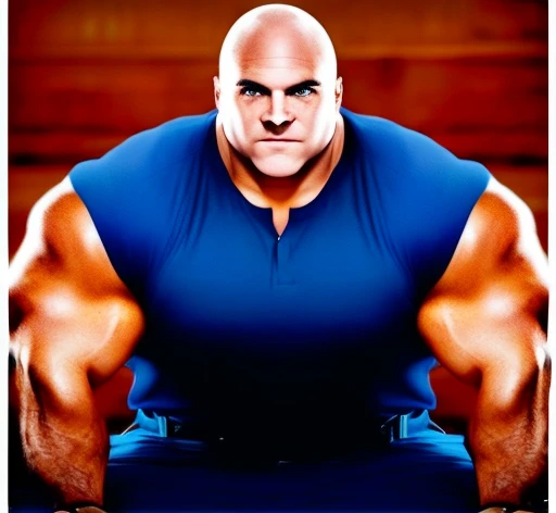 A ((powerful bodybuilder, as bodybuilder Markus Ruhl)), ((aged 55 years old)), ((exaggerated muscular thick body physique)) clad in ((orange thong outfit)) exuding confidence as he strikes a astonishing fullbody bodybuilder pose. He is stroked and bulge. ((His body is really trully oustrageous muscled)). (((His remarkable physique add to his commanding presence.))) ((Captured in stunning 4K detail)), this scene ((showcases his awe-inspiring physique with precision and dynamism, emphasizing the highlighting and shadows, vitality, and energy of his physique.))