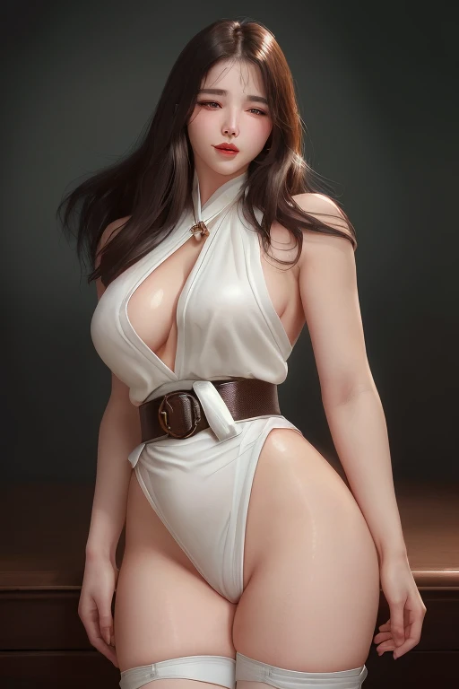 Big milk white silk