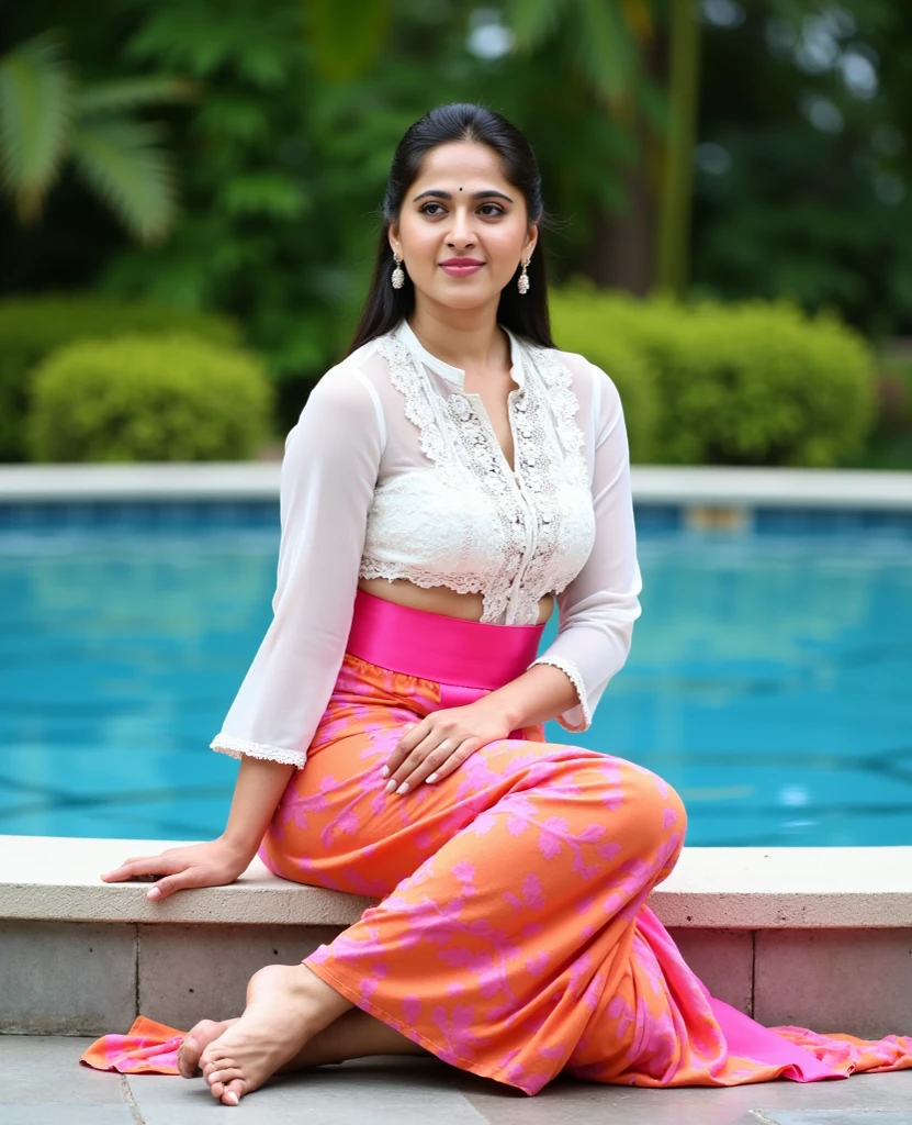 Model Photography, curvy figure, Photographic recreation shoot Inspired from art by mohanan manimala, sensual pleasure, best quality, one shoulder blouse, sleeveless blouse, off shoulder dress, queen of Lust, appealing physique, sultry woman, modern sleeveless blouse, her sensual & bold Avataar, extremely gorgeous and hot milf, modelshoot, profile photoshoot, mastershot, model photography, retouched, movie stills shoot, modelshoot Inspired by art of mohanan manimala, revealing clothes, her exposed charming figure, appealing physique, pale skin, Beautiful lady, extremely gorgeous woman, mallu traditional wear, party wear, summer party wear, designer saree, sexy woman, wedding party wear, hot sleeveless blouse, sexy designer dress, designer blouse, braless, hot party wear, spotless skin, designer sari, fashion saree, 45 years old, sexy sleeveless blouse, armpits exposing, modern Indian aunties, sexy Indian housewife, desi bhabhi hot, sexy giant woman like figure, seductive body, wearing palla, Indian traditional bandeau crop top bra, huge breast, milk tank, mallu woman, mallu actress, mallu aunty, mallu sari model, mallu actress, lusty, perfect thick body, fleshy figure, highly detailed, intricate, flawless, pheromones dropping figure, seductive expression, beautiful face, juicy figure, perfect face, perfect eyes, perfect fingers, round shaped face, curvy, mallu bhabhi, mallu wife, mallu woman, mallu Beauty, Kerala Beauty, Kerala aunty , Kerala wife, skin texture, hot, small hairs on armpits visible, unshaved underarm, armpit crease, captivating, lusty, charming, attractive figure, mature woman, Kerala model, Kerala actress, nails can be hidden, queen of Lust, Detailed eyes, gigantic figure , extremely seductive, extremely seductive dress, flawless picture,