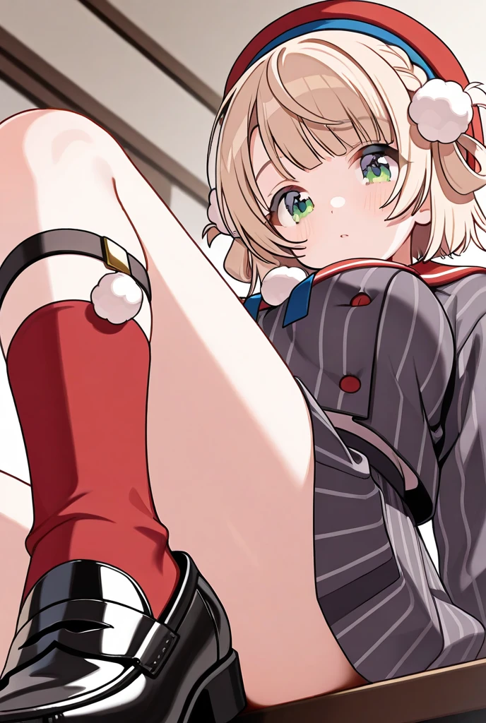 masterpiece、Best image quality、最high quality、Good looking girl (blush, Perfect Face), independent , Looking into the camera, masterpiece, Anime art style, Cute Characters, Most detailed, high quality、blush, (cry)、(No clothes)、naked、((missionary position, spread legs, legs up))、Shiny Hair、Very fine and beautiful bright eyes、Very detailed, clear and beautiful face, Awards, Anatomically correct