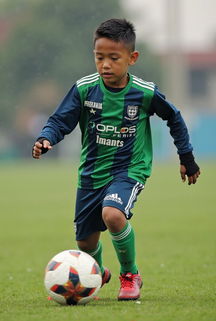 Created a player aged 18 footballer bib text called KABOUSS