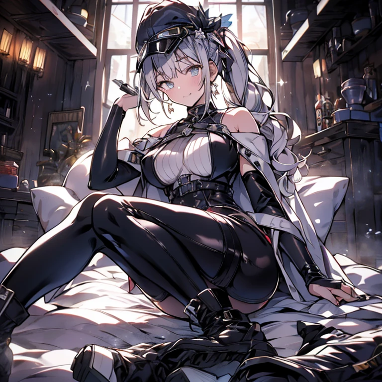 (masterpiece, highest quality, Perfect Anatomy, Fabric Shading, gleaming skin, Glowing Skin, Detailed skin),BREAK,
(clair lasbard),
(long ponytail, hair ribbon, striped scarf, black sports bra, belt, black micro bikini, fingerless gloves, thigh boots),(torn clothes:1.4)
Full Body, (kneeling, hand between legs :1.3), BREAK,
huge breasts, wide open cleavage, underboob), BREAK,
(frown:1.2),(angry:1.2),contemptuous,disdain,(hate:1.3),BREAK,
Portrait, dutch angle, BREAK,
fantasy, Late Night, Dark, BREAK