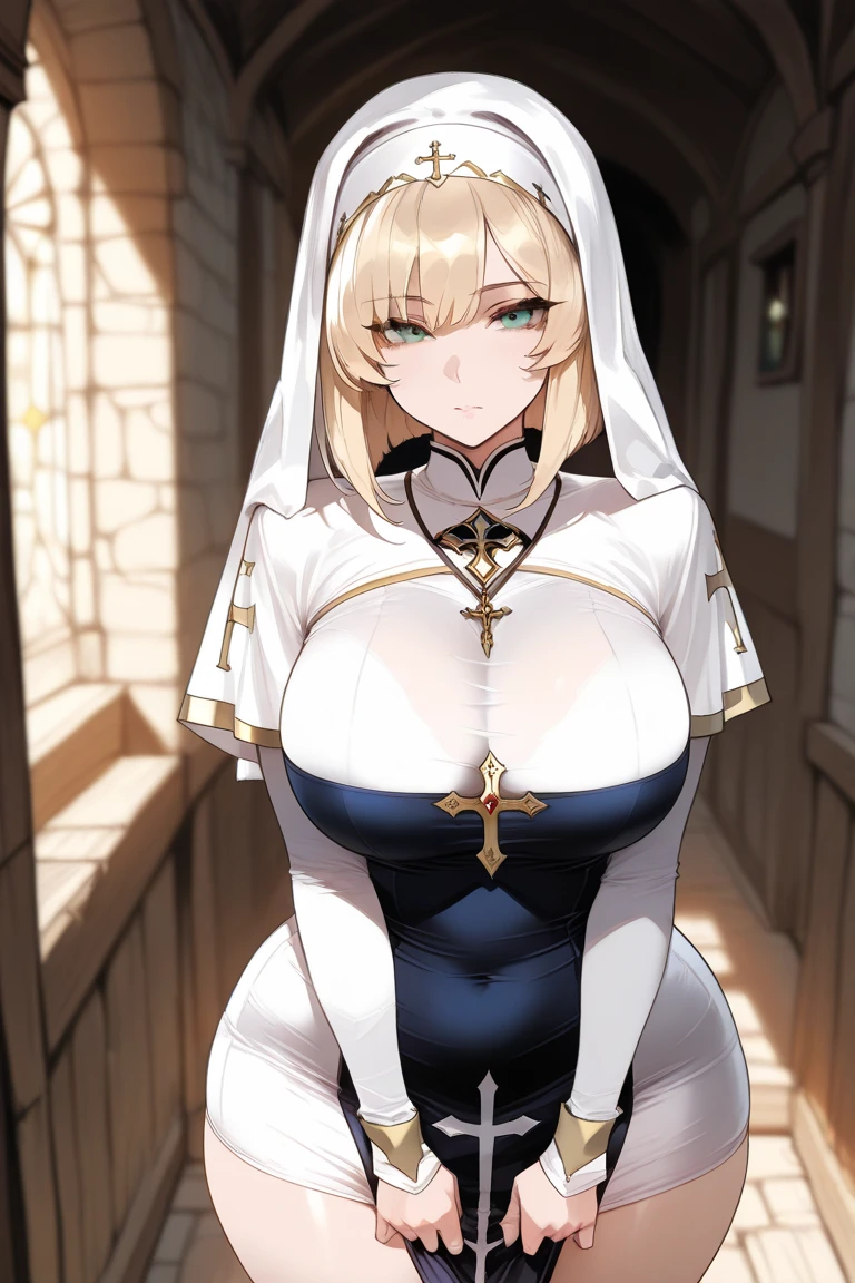 masterpiece,Write neatly,Jeanne d'Arc,Blonde,D cup breasts,uniform,bedroom