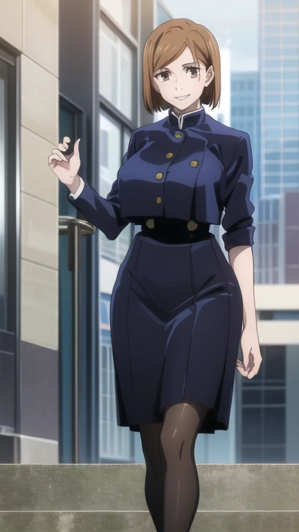 Saber big breasts business suit gloves public