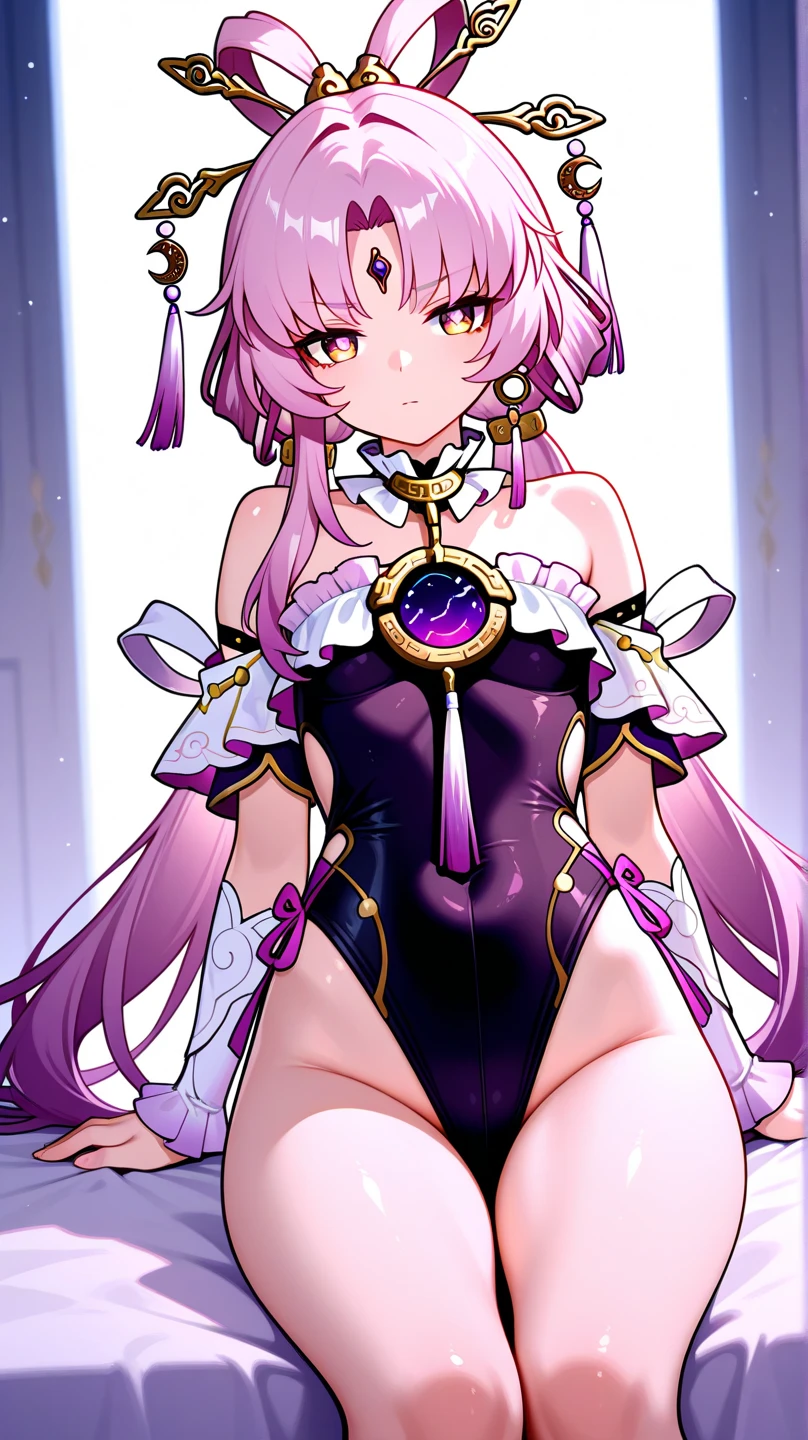 Sentai Series、1girl、Young face、Villainous female executive、A purple leotard that only covers the nipples and crotch、Gold decoration on chest、sexy、Blonde、Red eyes、Her eyes shine mysteriously、Handsome face、Coral-colored lips、Slender body、Perfect proportions、Fishnet tights、short boots、rubber gloves、Wicked Smile、((Devilish decoration))、The navel is exposed、Open chest、Shoulders are exposed、(Put your foot on a guy&#39;s penis)、Bewitching aura、1boy、penis、(((cum)))、(The man is falling)、After the battle the man lost、((A female executive is trampling on a man&#39;s penis))、Angle from below、amazon position、Grabbing a man&#39;s ankle、Angle from below、