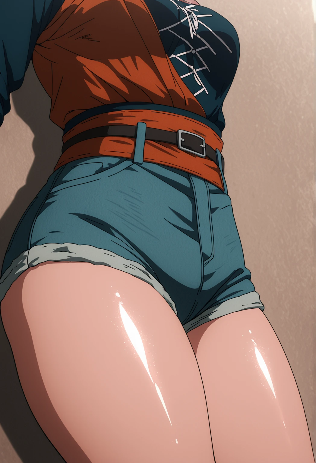Large Breasts, back view,Butt,Spread your legs,Crouching,Stick out your butt,Thighs,In underwear,High resolution, gauze, masterpiece, Highest quality, High detail, Very detailed, Textured skin, Swimwear