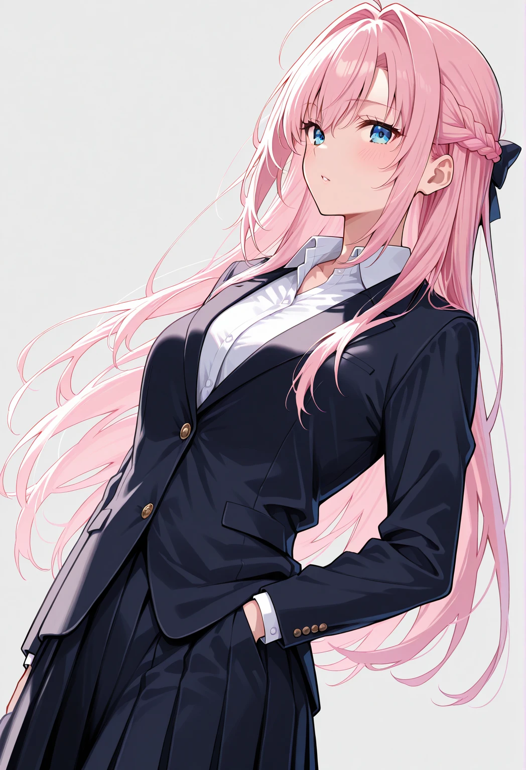 (blonde hair, long hair, sidelocks), (eyes with a mix of yellow and blue irises:1.5), two-tone eyes, multicolored eyes gradient eyes, white and blue jacket with constellation prints, (best quality,4k,8k,highres,masterpiece:1.2), ultra-detailed, portraits, (HDR:1.1), (vivid colors:1.1), (studio lighting), (bokeh), (highly saturated colors), (soft lighting), (detailed background), (subtle shadows), (ethereal glow), (pastel color palette), (delicate details), (sublime beauty), (feminine charm), (crisp focus), (fine brushwork), (impeccable craftsmanship), (emotional depth), (captivating storytelling), (intriguing narrative), (impressive realism), (exceptional artistry), (masterpiece-worthy), (awe-inspiring), blonde hair, very long hair, sidelocks, (eyes with a mix of yellow and blue irises:1.5), (two-tone eyes:1.5), multicolored eyes (gradient eyes:1.5), white and blue jacket with constellation prints, metallic skirt, (smug:1.5), (smirk), naughty face, mischievous, futuristic clothing, science fiction setting, high-tech, glowing eyes, (unicursal hexagram-shaped irises), (chains:1.5), (wetting self:1.5), peeing self, peeing stain, pee stain, full body