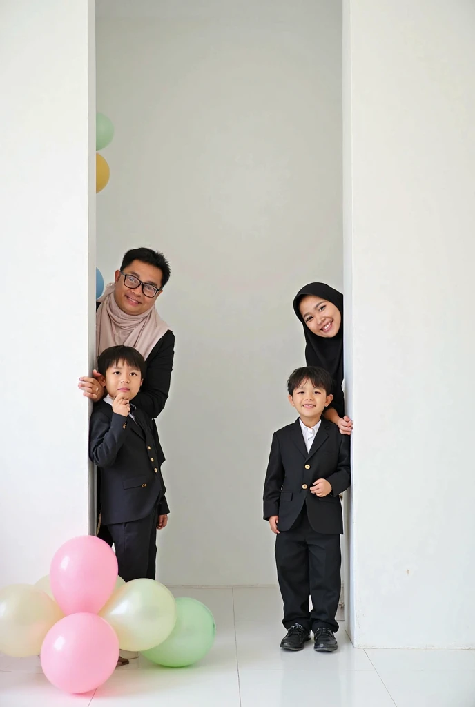 there are a group of children standing in a room together, old picture, photo taken in 2 0 2 0, 5 years old, childhood memory, four years old, cursed image, old photo, 90s photo, potrait, childhood friend, lost photo, 2 years old, cursed photograph, 2 0 0 0's photo, funny photo, an indonesian family portrait