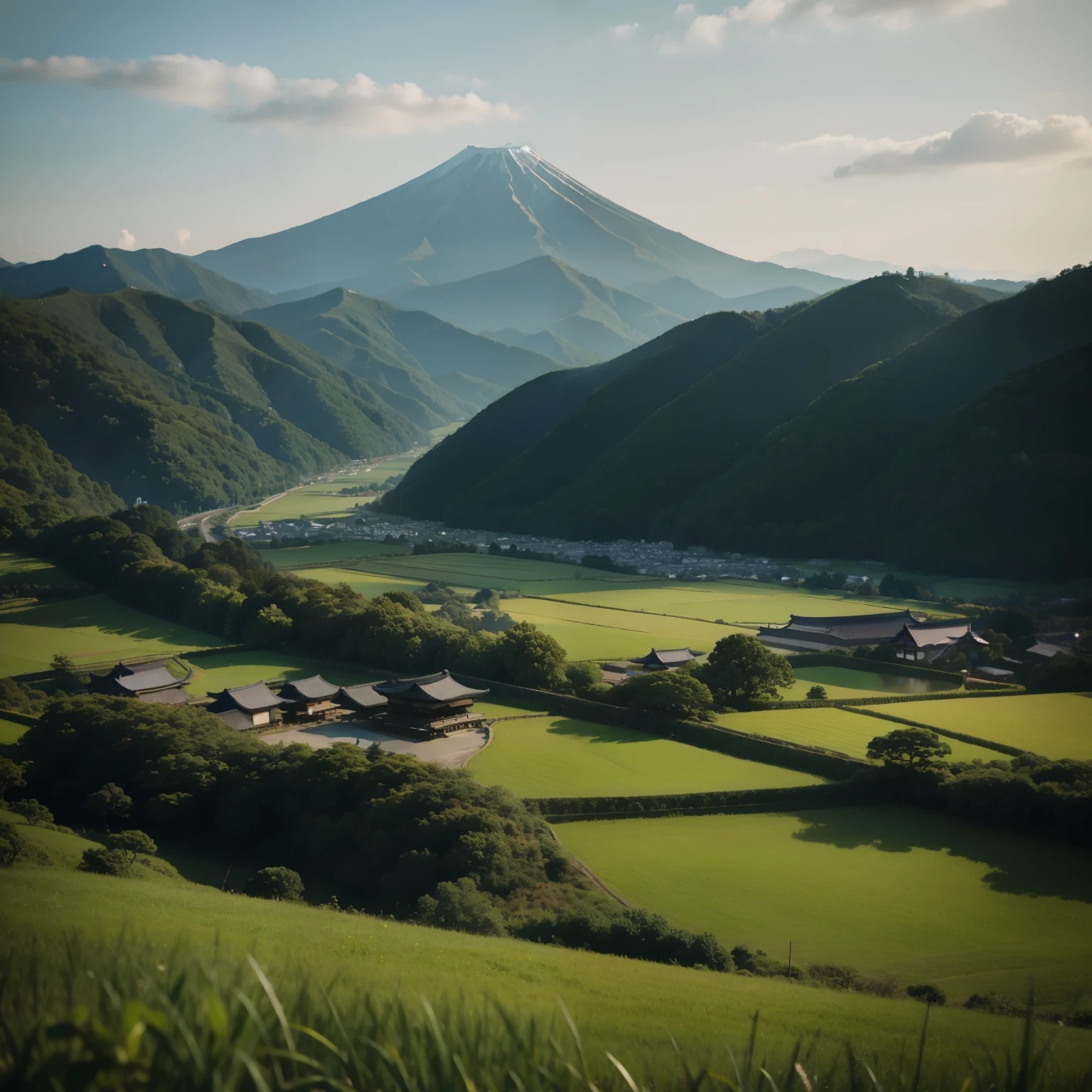 Japanese Countryside Scenery、Mountain