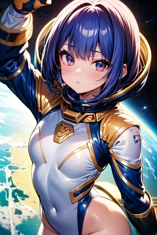 masterpiece, best quality
<lora:kana_kashiwazaki-000008:0.7>
1girl ,(solo),
kanakashiwazaki, aqua eyes, yellow ribbon
(24 years old, 24y.o, adult)
bob cut hair,
(space marine armor, futuristic armor, science fiction armor,:1.2)
(" ":1.2),
" "