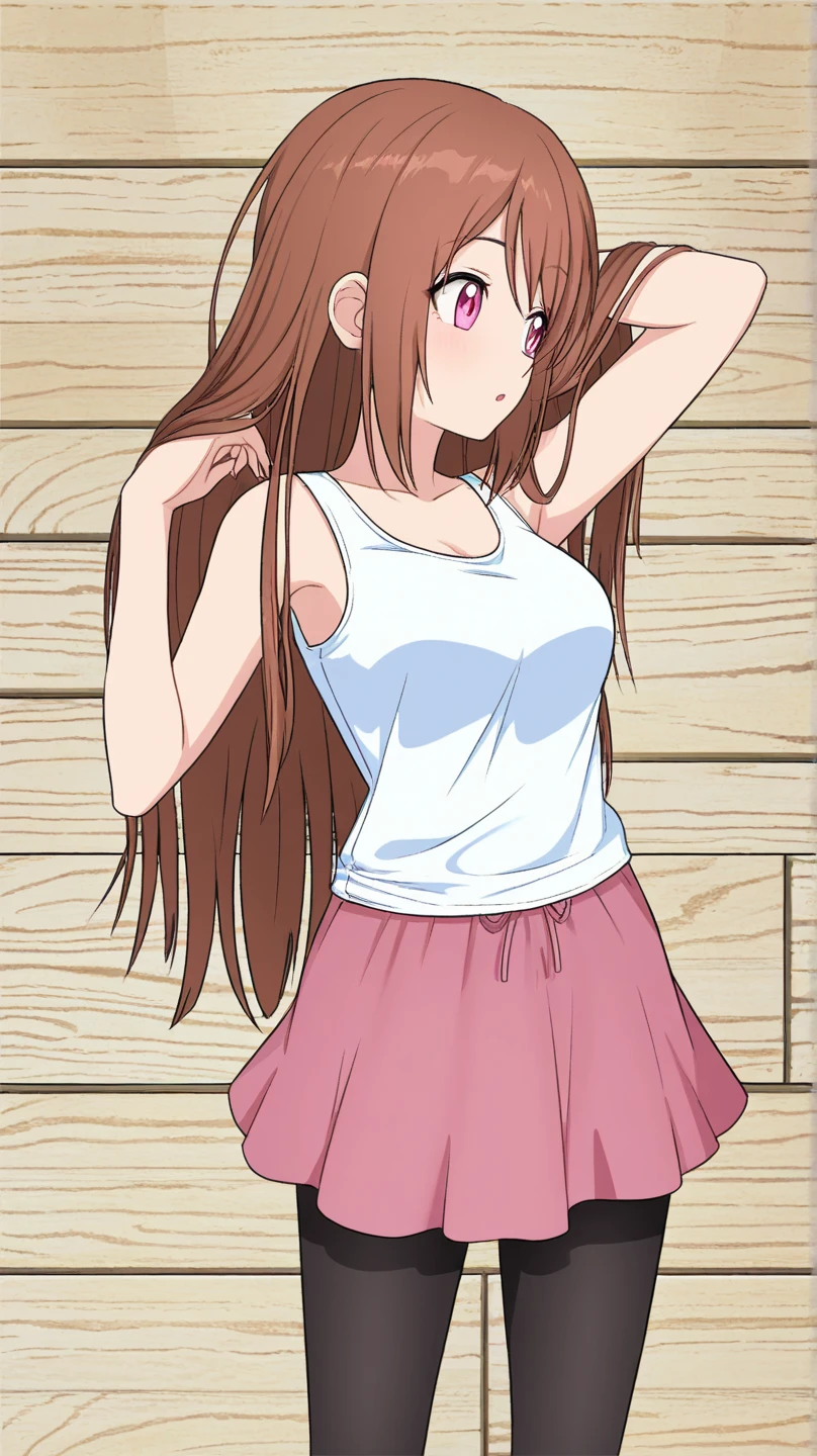 Female anime characters showing their ass