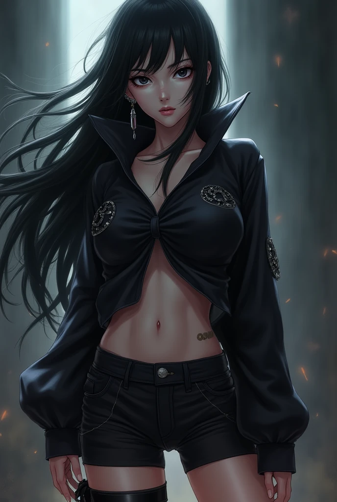 a close up of a woman in a green skirt and black jacket, ig model | artgerm, artwork in the style of guweiz, style artgerm, anime style 4 k, ross tran style, style of artgerm, extremely detailed artgerm, rossdraws digital painting, in the style of ross tran, rossdraws 1. 0