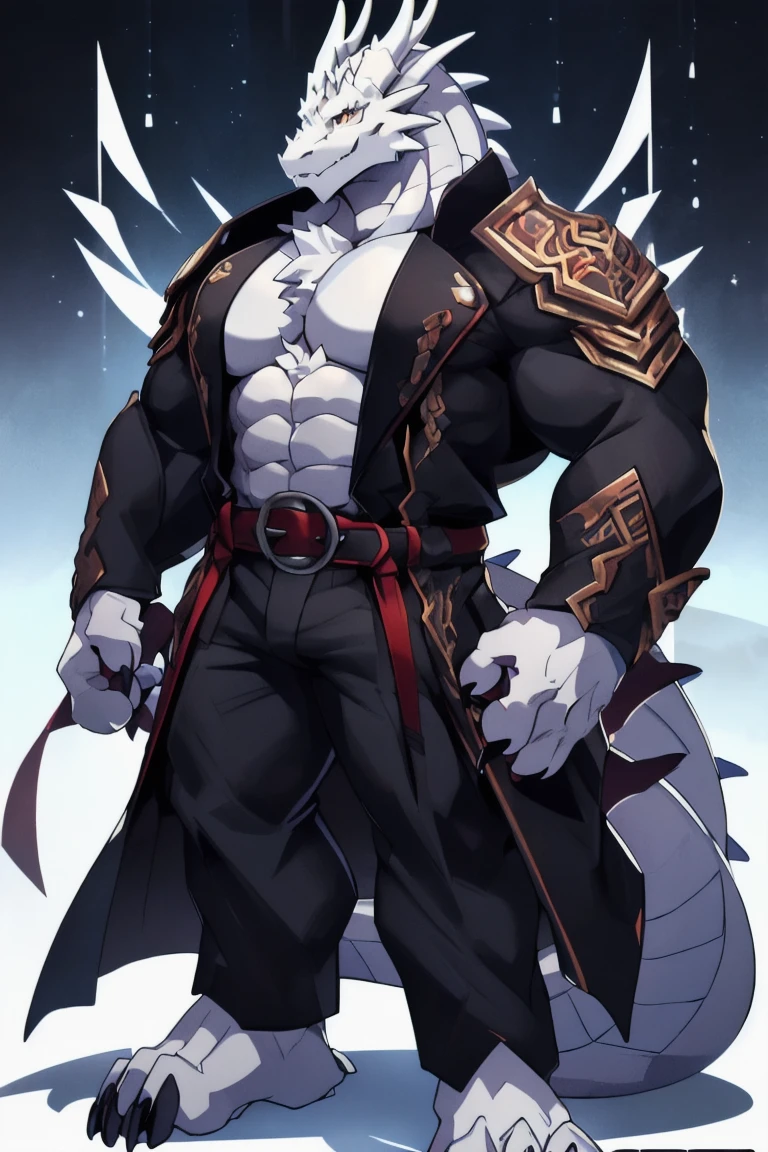 Single, Muscular, grey body, White belly,Wolf with sword before full moon,muscular werewolf,Wolf ears, Wolf tail, frontage,Short hair,Sunshine,high qulity,blue color eyes,Gray hair,wolf armor