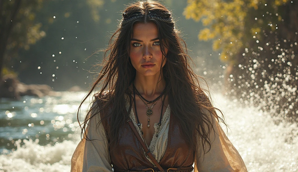 Parlis' hair covered her shoulders and obstructed her view.. I was only 19,
years and he was already the second best warrior of his clan, but Lin was still the first.
Parlis trained daily to overcome it.
The rain soaked his white shirt and covered it with mud.. Parlis wore a shadow of a beard and was dirty with mud.