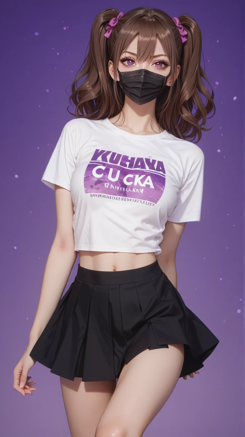 { masterpiece } { NSFW :Hentai} { Background : magazine cover : high quality } { chatacter : Jihan : fit body : small breast : smooth hair : modelling outfit : dynamic pose }