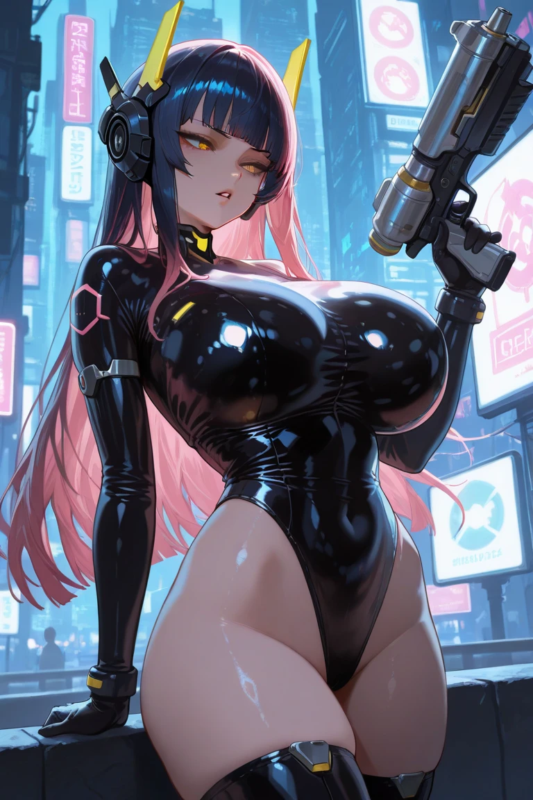 PERFECT MASTERPIECE, EXTREMELY DETAILED CG UNITY 8K UHD QUALITY RESOLUTION WALLPAPER, PHOTOREALISTIC, RAW PHOTO, AWARD-WINNING PORTRAIT, OFFICIAL ART, PROFESSIONAL CINEMATIC LIGHTING, UNREAL ENGINE 5.8K, The most cute cheerfully laughing cat girl, cat ears, cat nose, whiskers, cat tail, very long red colored hair in pigtails, vibrant moonlight eyes, long detailed eyelashes, blushing, curvy body type, full hips, super huge enormously gigantic tits, cleavage showing, gigantic tits bursting out of her outfit, wearing post apocalyptic steampunk tactical gear and tactical goggles, squatting spreading her legs open arching her back in a sexy dynamic sassy pose, her nice big ass facing the viewer, looking back at the viewer, close up pov camera view from below, post apocalyptic wasteland background