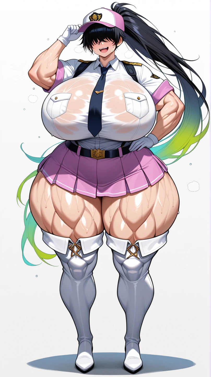 tall woman , high-waist e seios gota, Kale, mulher pelada Kalea, high skinny thighs, Legs long, high-waist, Kale sem roupa enorme enorme ((work of art)),(((best qualityer))),((character design sheet)) ,((Vulgar)) , voluptuous girl, ssmile,((between the breasts)) , , pink hair, pink hair